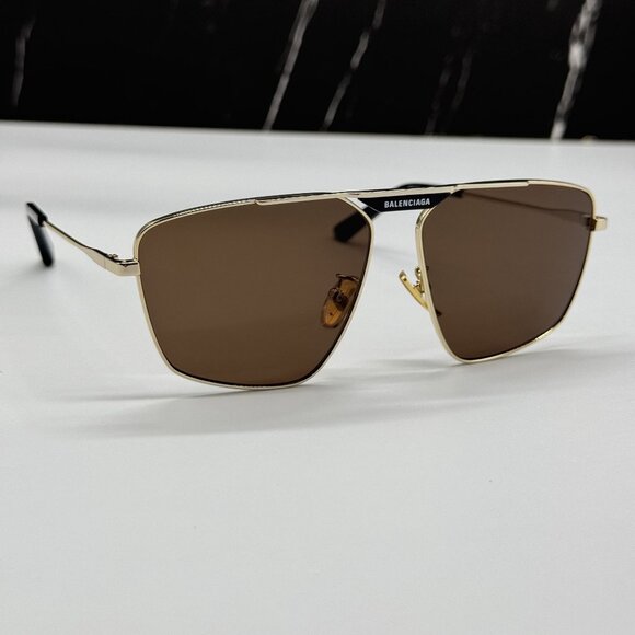 NEW BALENCIAGA SUNGLASSES UNISEX BALENCIAGA BB0246SA 003 EYEWEAR main image 11